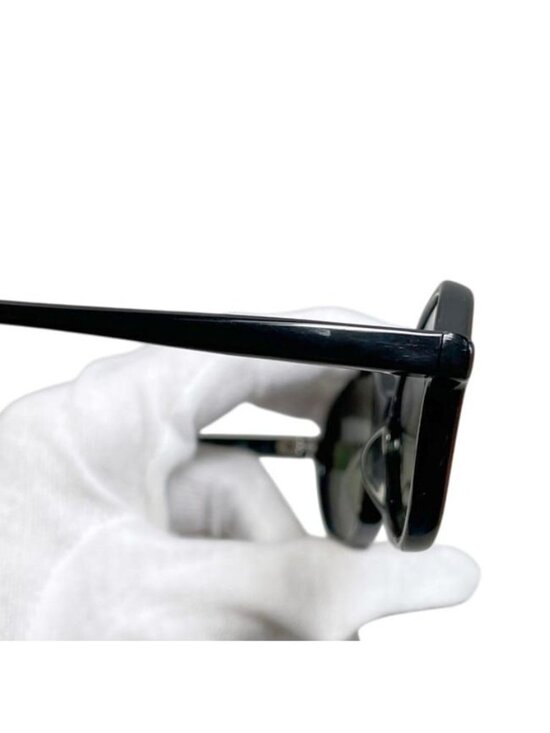 Bottega Veneta Sunglasses Black Oval Acetate Eyewear main image 4